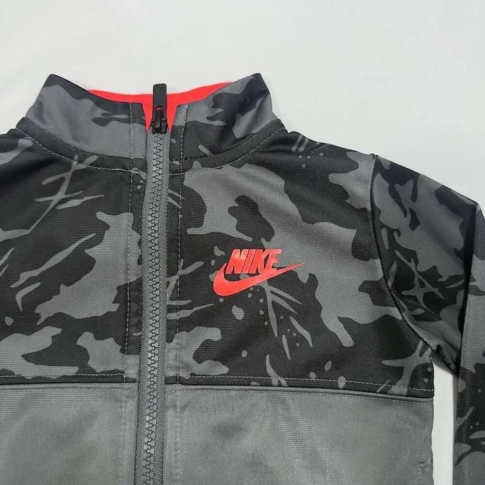 Nike Kids Camo Tracksuit Set Gray 18M